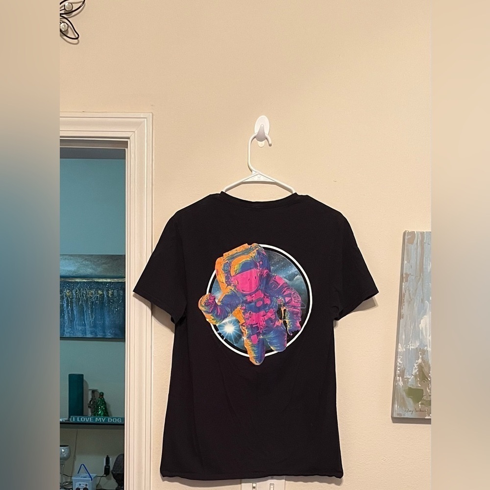 NASA TEE~HYPER SPACE~BLACK~UNISEX M - Picture 4 of 5